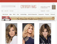Tablet Screenshot of canadawig.com